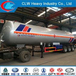 Heavy Duty  Tri-Axle LPG Tank Truck Trailer