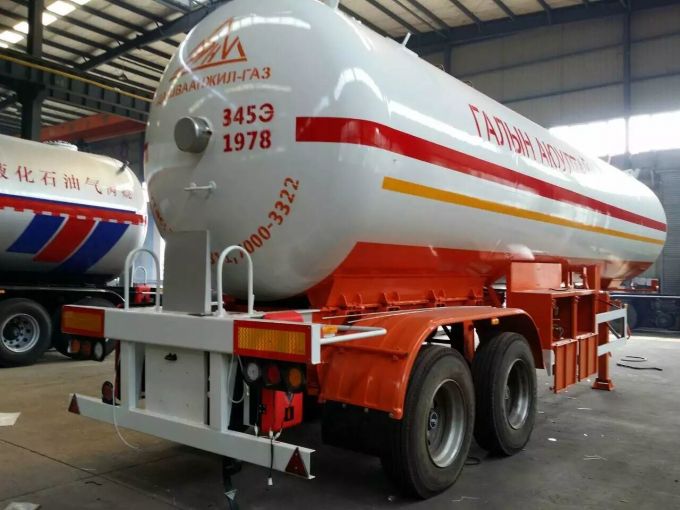 30t LPG Road LPG Tanker for Nigeria 