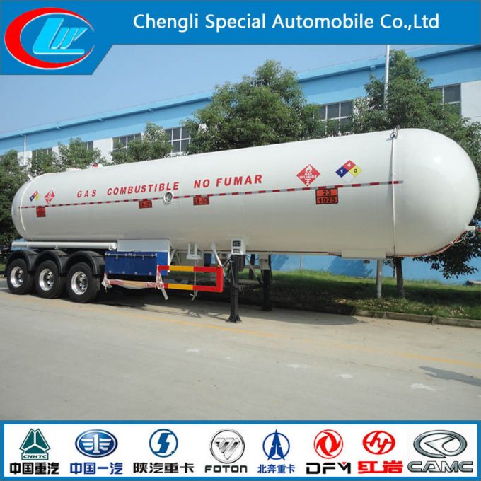 Best Sale 40.5 Cbm LPG Two Axle Semi-Trailer 