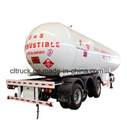 Heavy Duty 3 Axles LPG Semi Truck Trailer for Propane