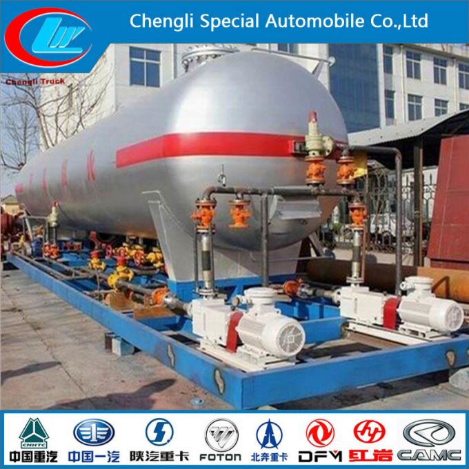 10000liters 10cbm 5t LPG Skid Station for Sale with Dispenser Machine for Gas Cylinder 