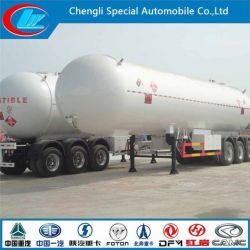  Tri-Axle LPG Tanker Trailer, Chinese Manufacturer 3 Axle LPG Tanker Trailer, 58600L Used LPG Ta