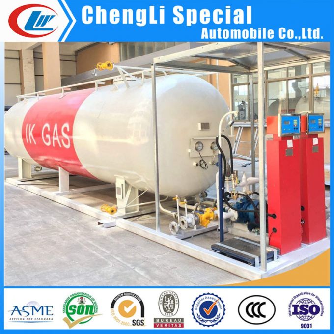 New Condition LPG Home Cook LPG Skid Filling Station LPG Tank Skid Station 