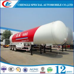 59.52cbm Cooking Gas LPG Tanker Trailer