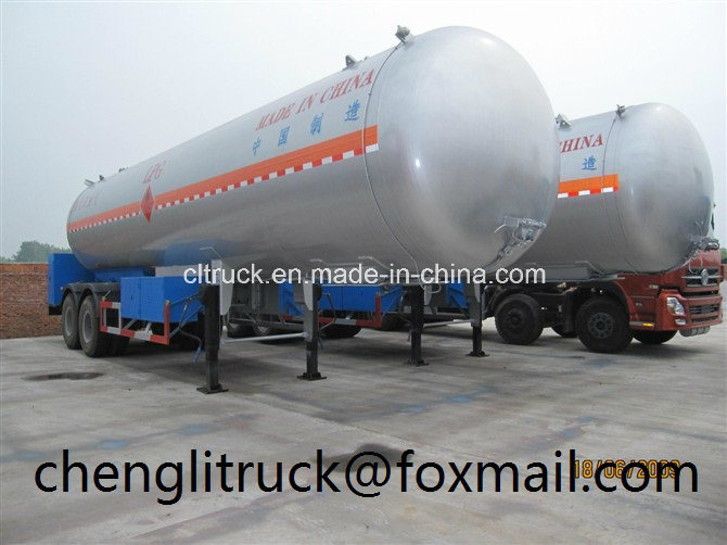 3 Axle 20t LPG Tank Semi Trailer 