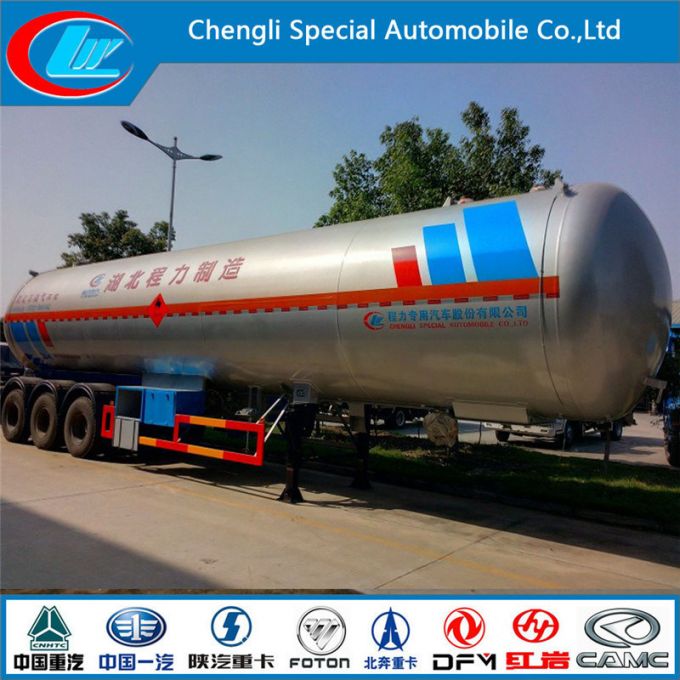  Standard Tri-Axles LPG Semi Trailer 3 Axles Used LPG Gas Tanker for Sale 