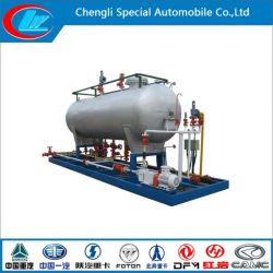 10000L 10m3 Mounted LPG Skid Tank for Sale