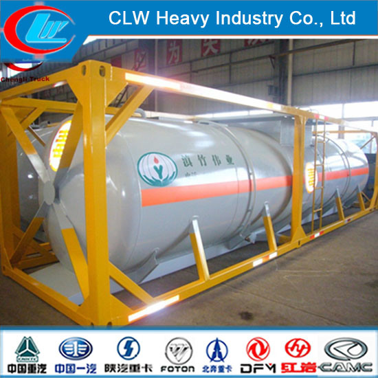 20ft 40ft Container Tank LPG/Chemicals/Oil/Fuel ISO Tank Container for Sale 