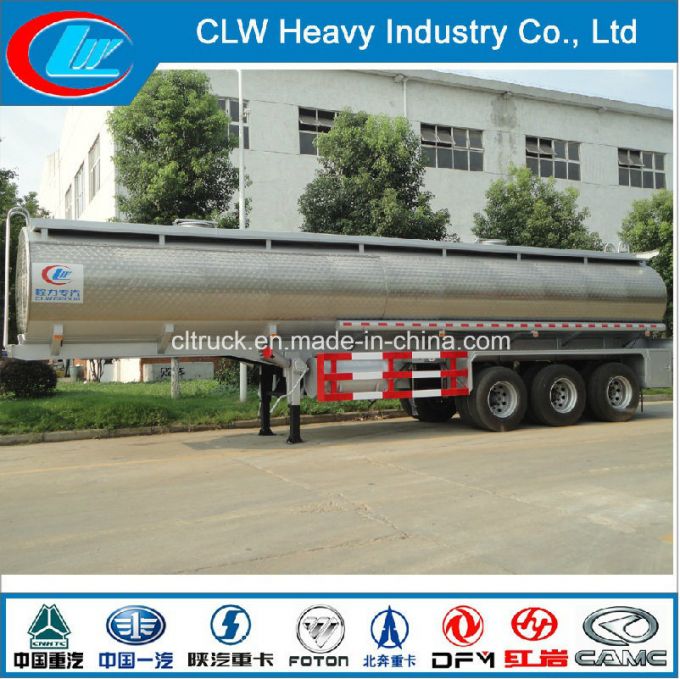 Factory Direct Supply Saso Stainless Steel Fuel Tank Trailer 