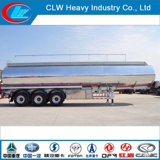 45000liters Tri-Axle Aluminum Alloyl Fuel Tank Semi Trailer 