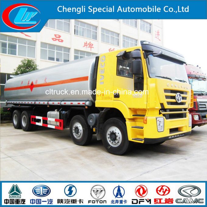 2015 New Designe 30cbm Oil Truck, Iveco Fuel Tank Truck 