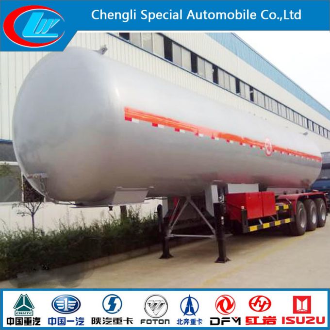 40-80 Cbm Fuel Tank Semi Trailer 