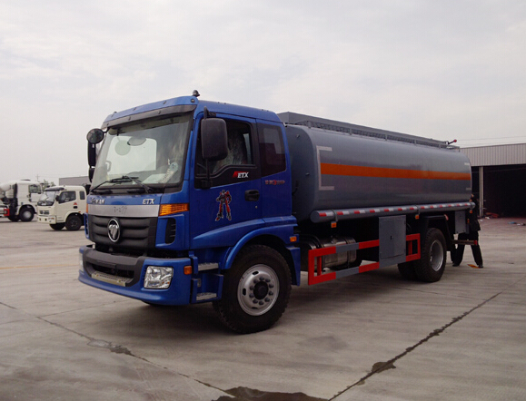 Foton 4X2 15cbm Fuel Tank Truck Hot Sale 