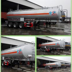 Heavy Duty Tri-Axle 45000liters Gasoline Tank Trailer Oil Tank Trailer Fuel Tank Trailer