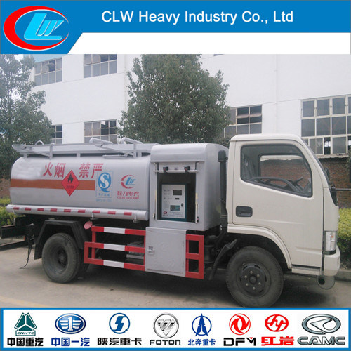 Foton 5 Cbm Mini Refueling Tank Truck with Filling Machine 