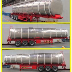 35000liters 3 Axle Aluminum Fuel Tanker Trailer for Saudi Arabia