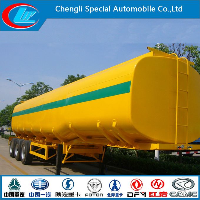 3 Axle Fuel Tank Trailer, 40000 Liters Fuel Tank Semi Trailer, China Made Fuel Tanker Trailer 