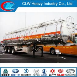 ISO CCC DOT Saso Aluminum Alloy Fuel Tank Trailer