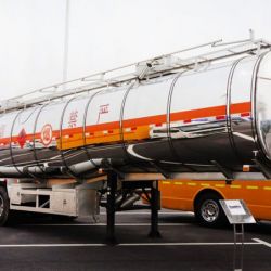 42cbm Aluminum Oil Tanker Semitrailer