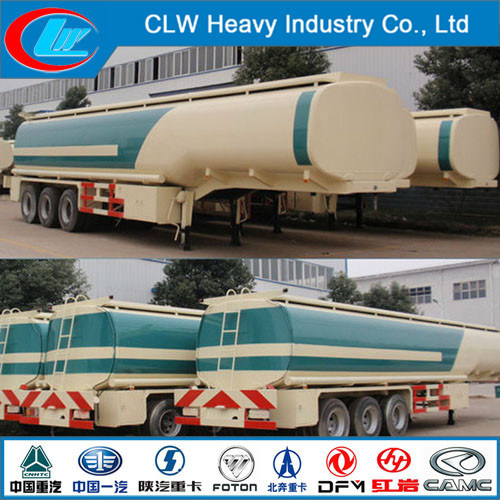 Famous Euro Standard 3 Axles 40cbm Fuel Tank Trailer 