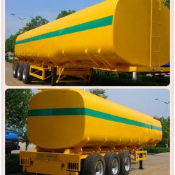 3 Axle 50cbm Fuel Tank Semi-Trailer for Sale