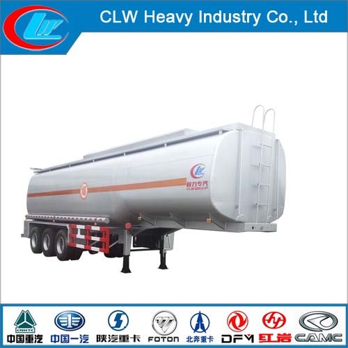 Tri-Axles Heavy Duty Oil Transport Semi-Trailer 