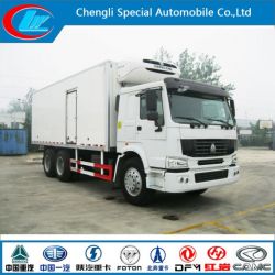 Hot Sale 25t Freezer Truck Cooling Van Truck 6X4 Food Truck