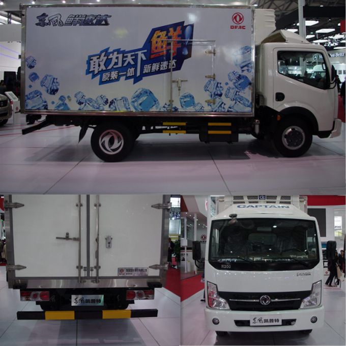 Dongfeng Meat Vegetable Food Frozen Truck 