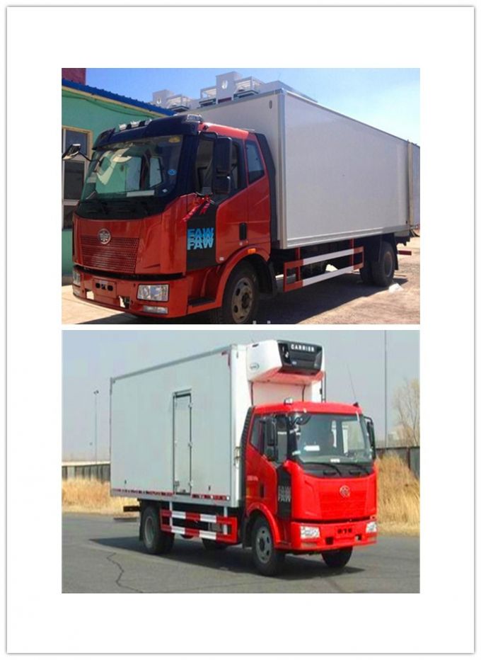 Good Performance Faw 4*2 Refrigerated Van 25cbm Truck for Sale 