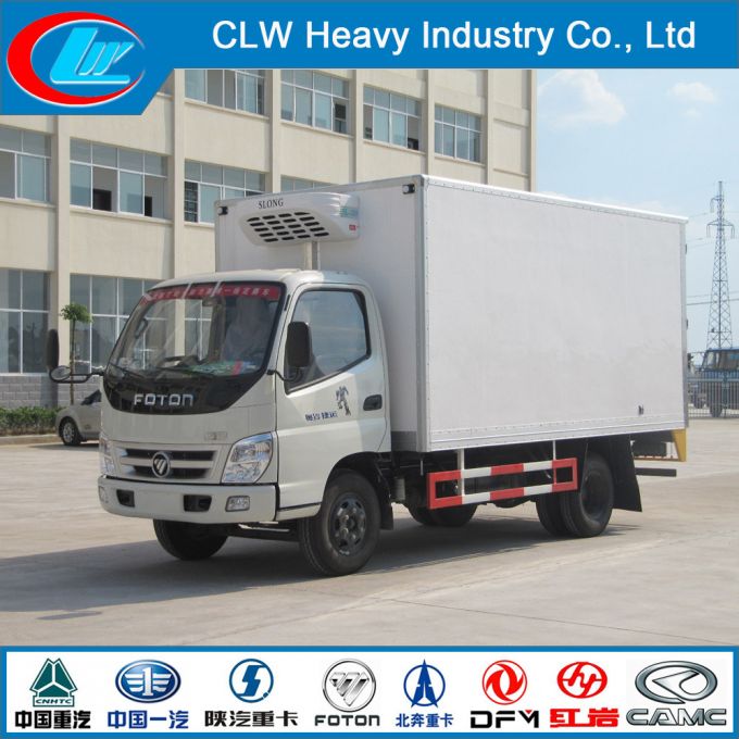 Foton Refrigerator Truck Good Price Refrigerated Truck Truck Freezer Truck 