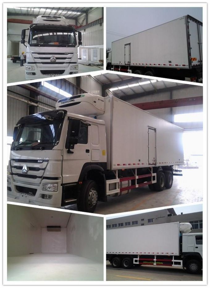 Sino HOWO 6X4 Refrigerator Truck 