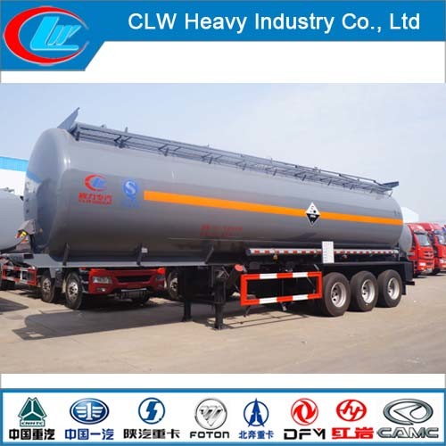 Carbon Steel Chemical Liquid Transport Semi-Trailer 