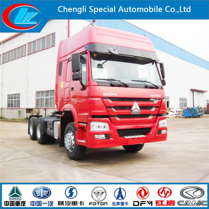 Factory Sino HOWO 6*4 371 HP Tractor Truck for Sale 