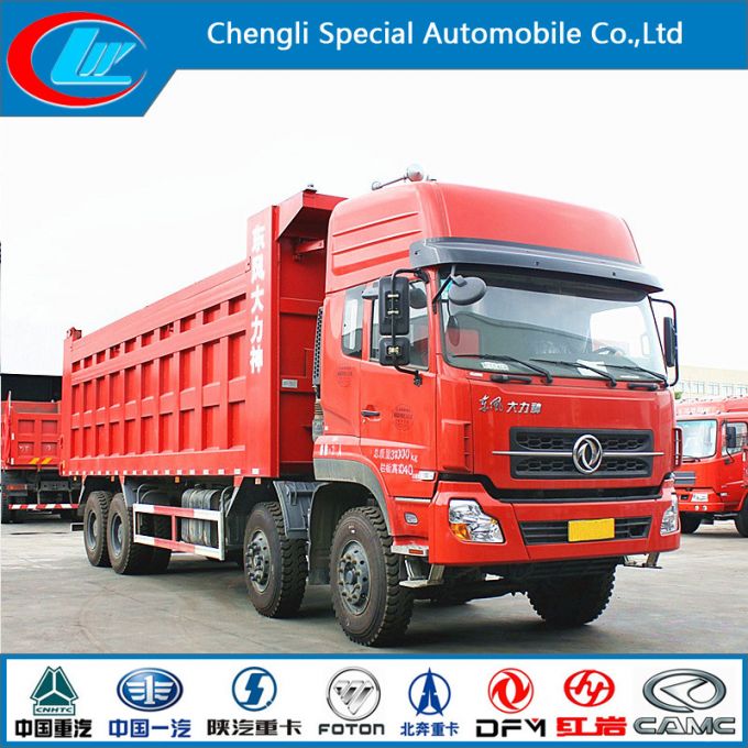 20cbm Dongfeng 8X4 Dump Truck with Large Load Volume 