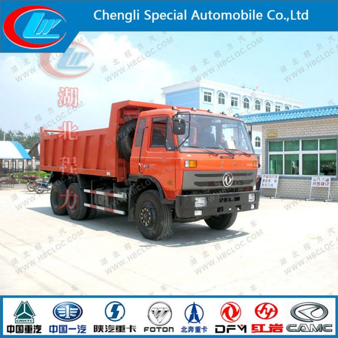 Heavy Duty Dongfeng Sinotruk 6X4 10-Wheel 270HP 18m3 10t 15ton Dump Truck 