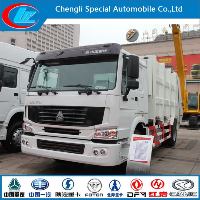 Sinotruck HOWO 6X4 Compactor Garbage Truck 