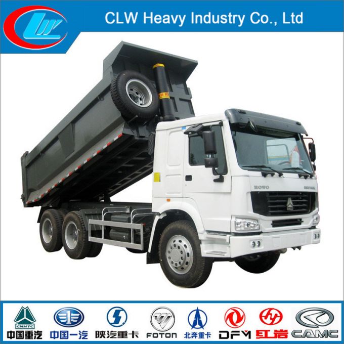 HOWO 6X4 Front Tipping Dump Truck in Low Price 