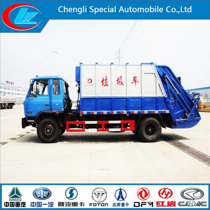 10cbm Garbage Compactor Truck Dongfeng Garbage Compactor Truck 4X2 Garbage Compactor Truck Environme 