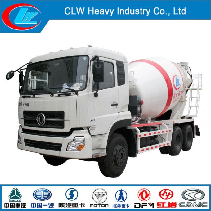 Dongfeng Large Capacity 8cbm 6*4 Concrete Mixer Truck 