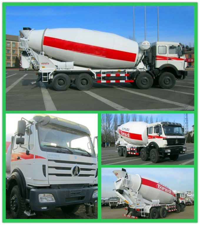 Beiben 8X4 280HP Concrete Mixer Truck 