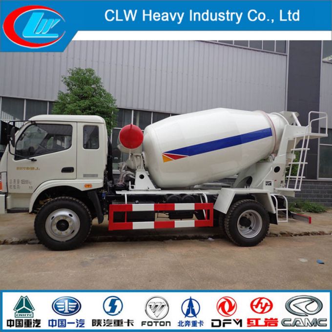 4cbm 6 Wheels Concrete Mixer Concrete Truck for Sale 