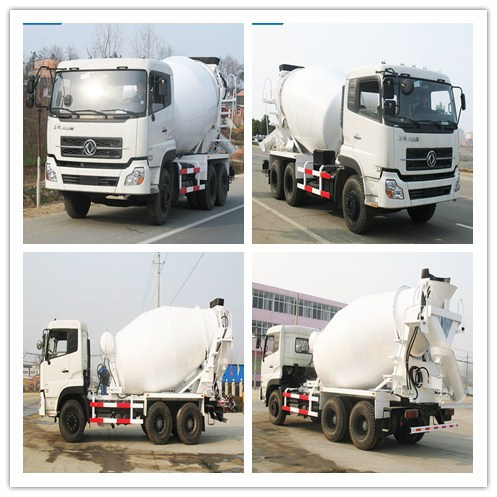 6X4 Heavy Duty Mixer Truck with Hydraulic 