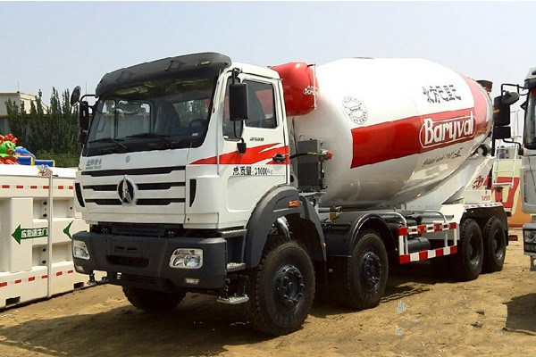 New Factory Beiben 8X4 15 Cbm Cement Concrete Mixer Truck 