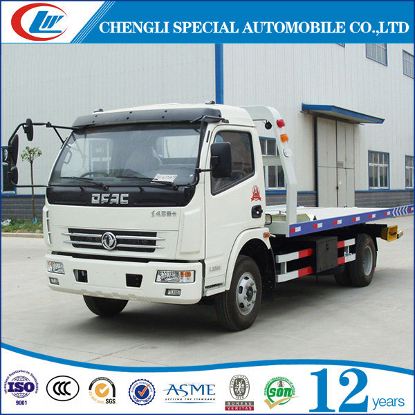 Dongfong 6 Wheels 3t 4t 5t Flatbed Towing Truck 