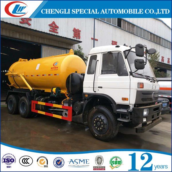 Dongfeng 10cbm Sewage Suction Truck for Sale 