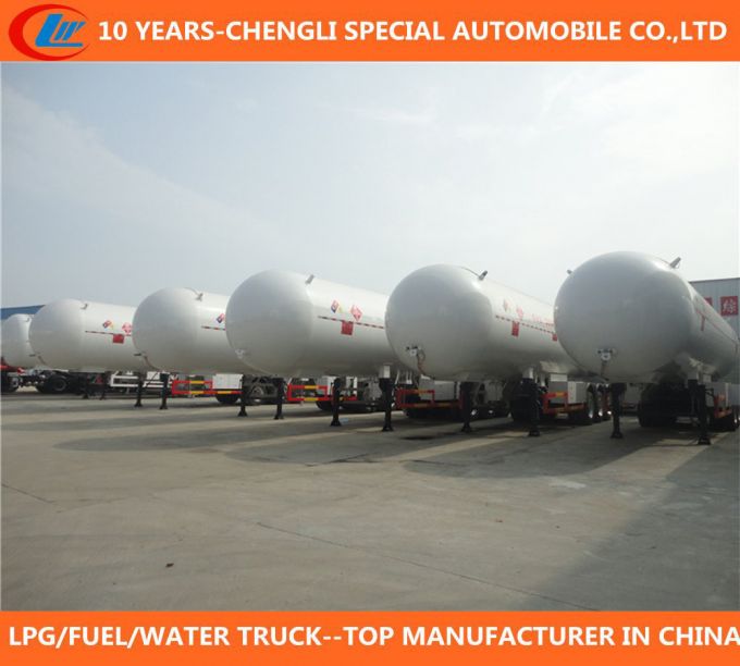 Sino Superior 3 Axle 40-60cbm LPG Tank Trailer 