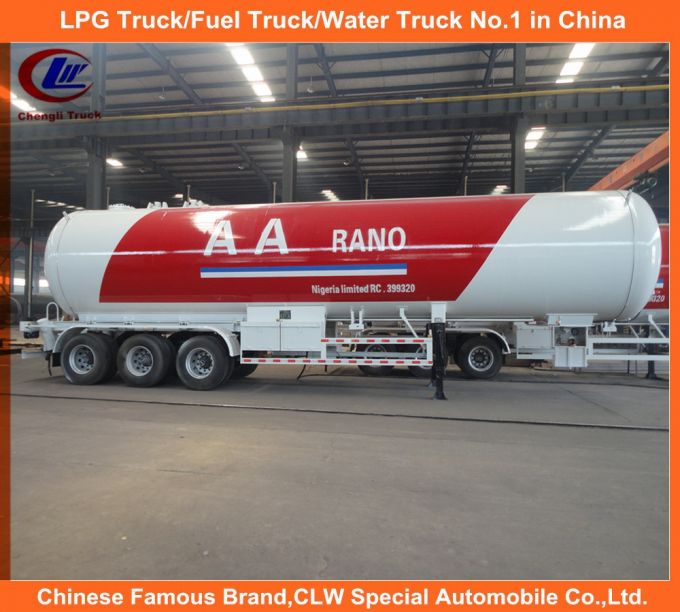  25mt LPG Road Tanker 50m3 Liquid Ammonia Delivery Trailer 