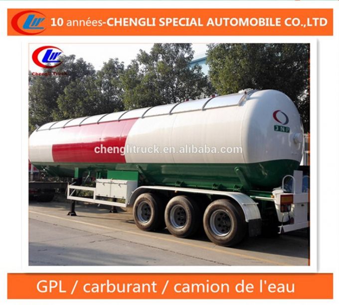 30t LPG Semi Trailer 60cbm LPG Transport Trailer for Nigeria 