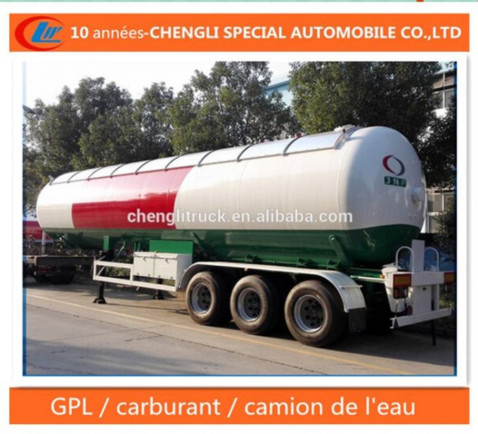 60cbm LPG Heavy Trailer 59.52cbm LPG Semi Trailer 