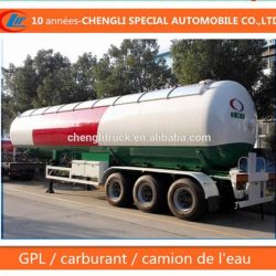 60cbm LPG Heavy Trailer 59.52cbm LPG Semi Trailer